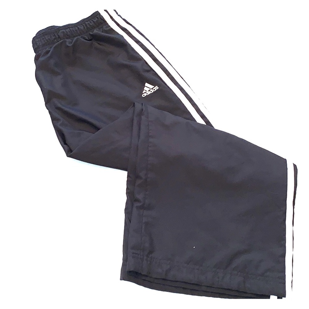 Adidas black Capri track/wind pants